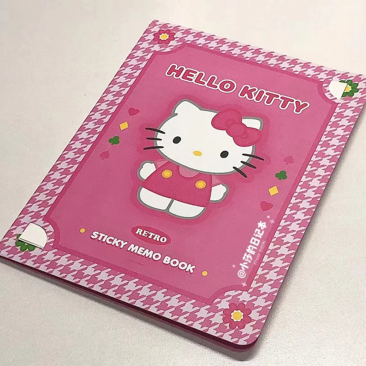 Hello Kitty Cute Paste Notepad Student Office Stationery