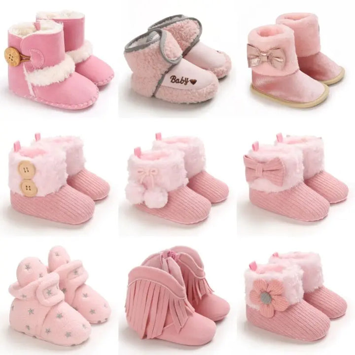 Baby Anti Slip And Warm Walking Shoes