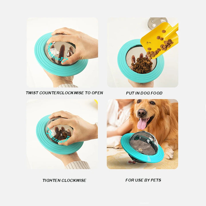 Dog Puzzle Treat Toy Interactive Training