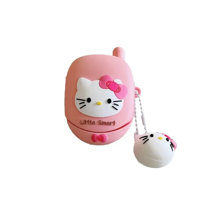 Hello Kitty For Airpods Pro 2 Case,Pink Cell Phone Style Case, Silicone