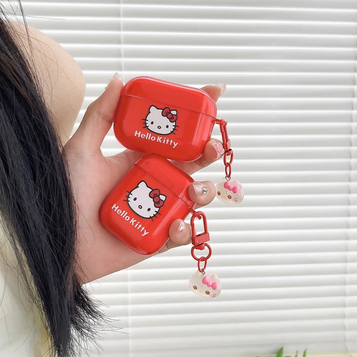 Sanrio Hello Kitty  Earphone Case For AirPods 1 2 3 Pro 2021 Wireless Bluetooth