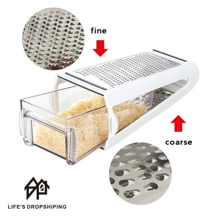 2 Sided Blades Cheese, Vegetables, Grater and Slicer